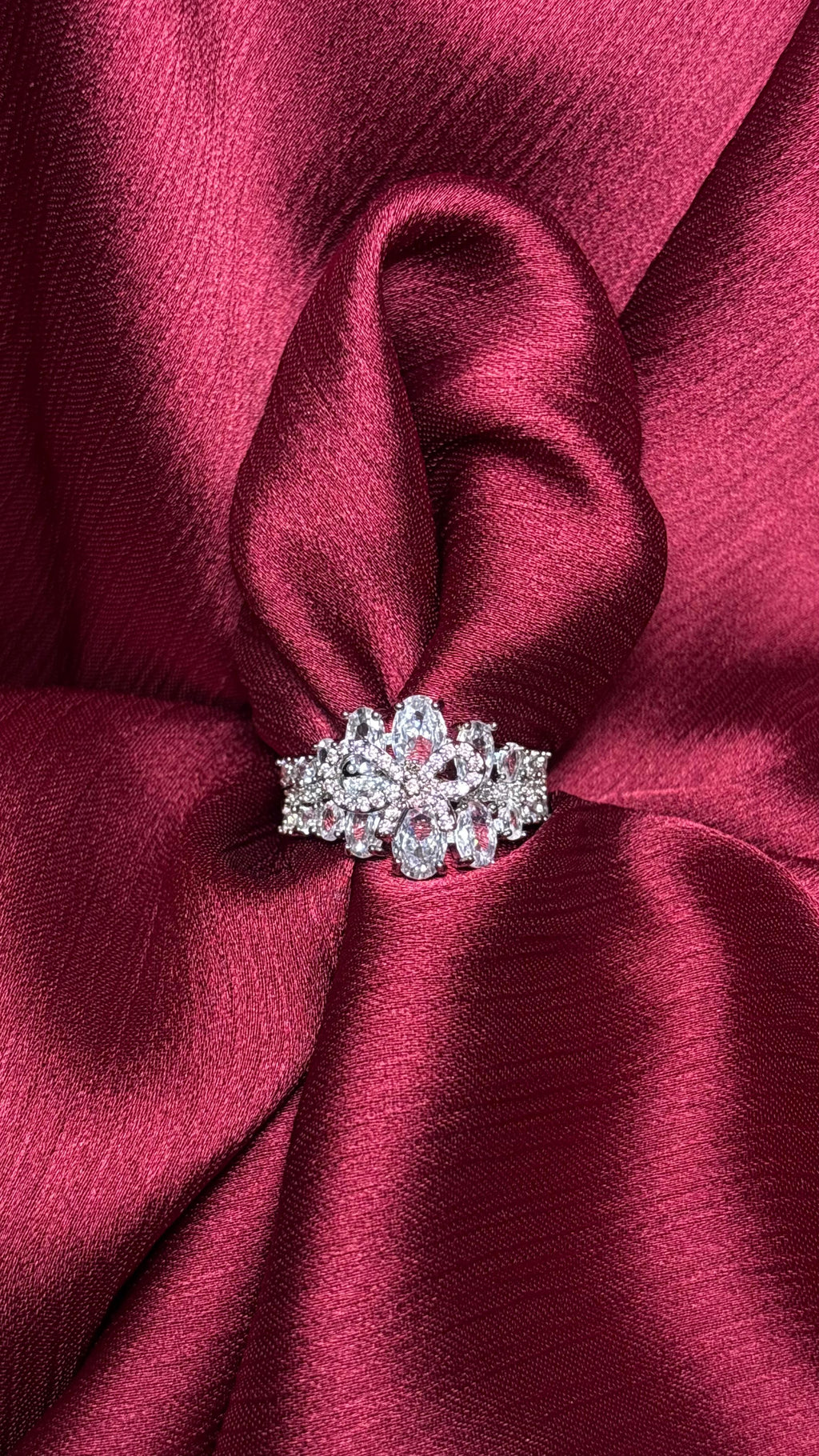 Diamond Cluster Band – Bold & Brilliant