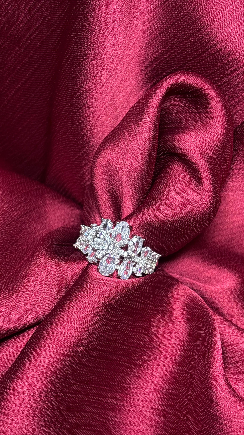 Diamond Cluster Band – Bold & Brilliant