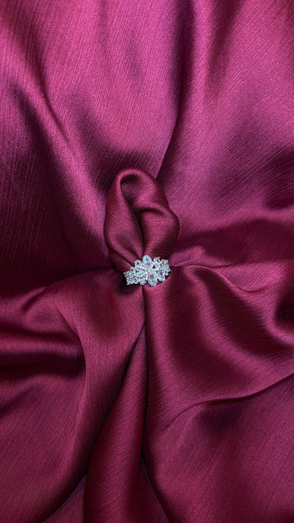 Diamond Cluster Band – Bold & Brilliant