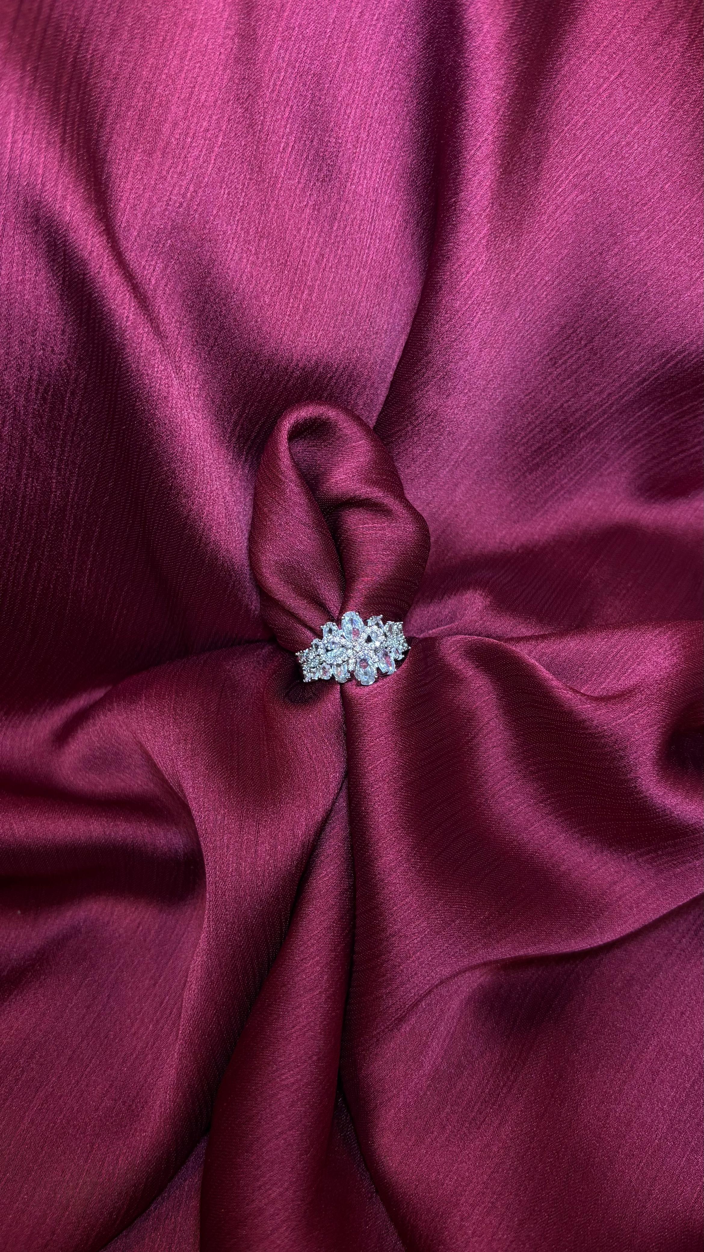 Diamond Cluster Band – Bold & Brilliant