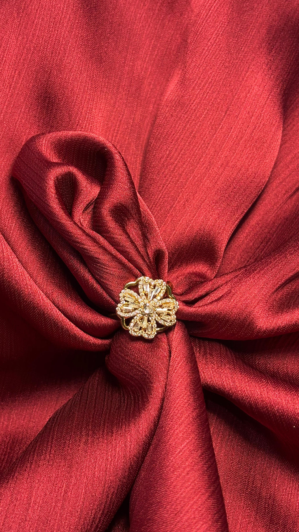Floral Bloom Gold Ring – Grace in Every Detail