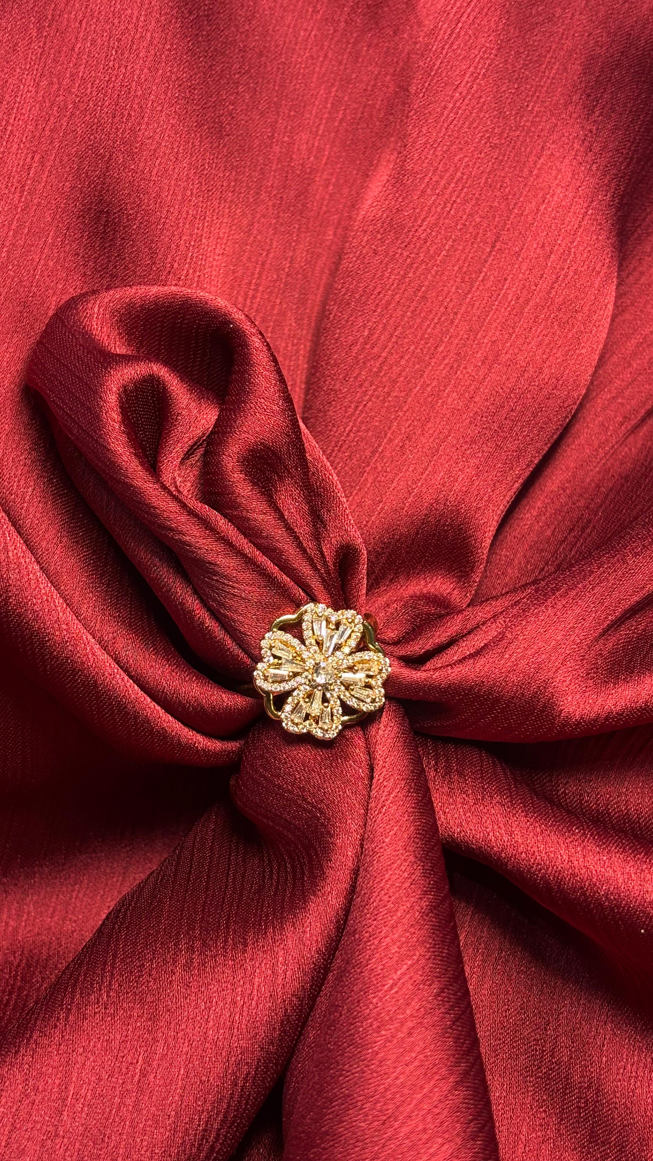 Floral Bloom Gold Ring – Grace in Every Detail