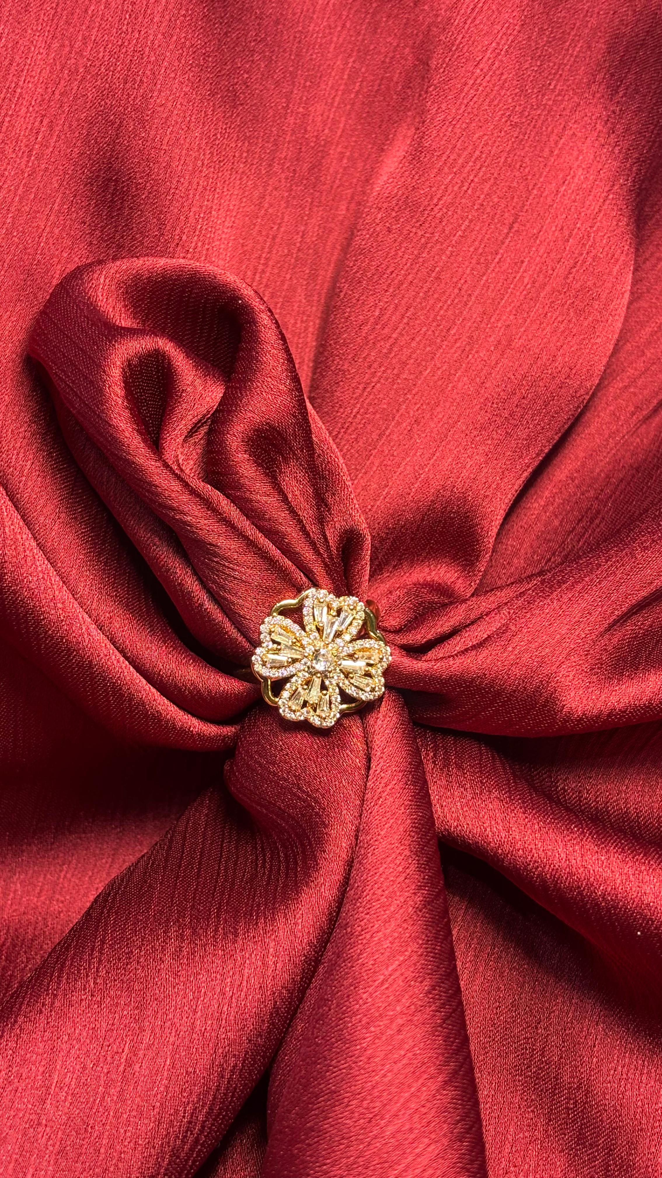 Floral Bloom Gold Ring – Grace in Every Detail